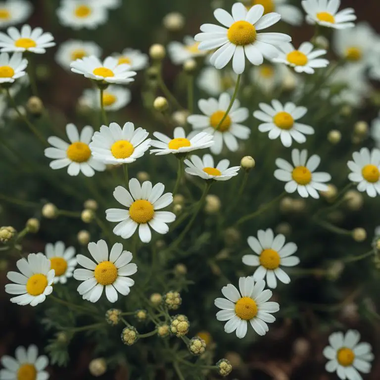 Matricaria chamomilla plant