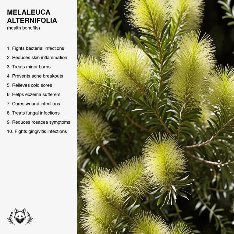 benefits of Melaleuca alternifolia