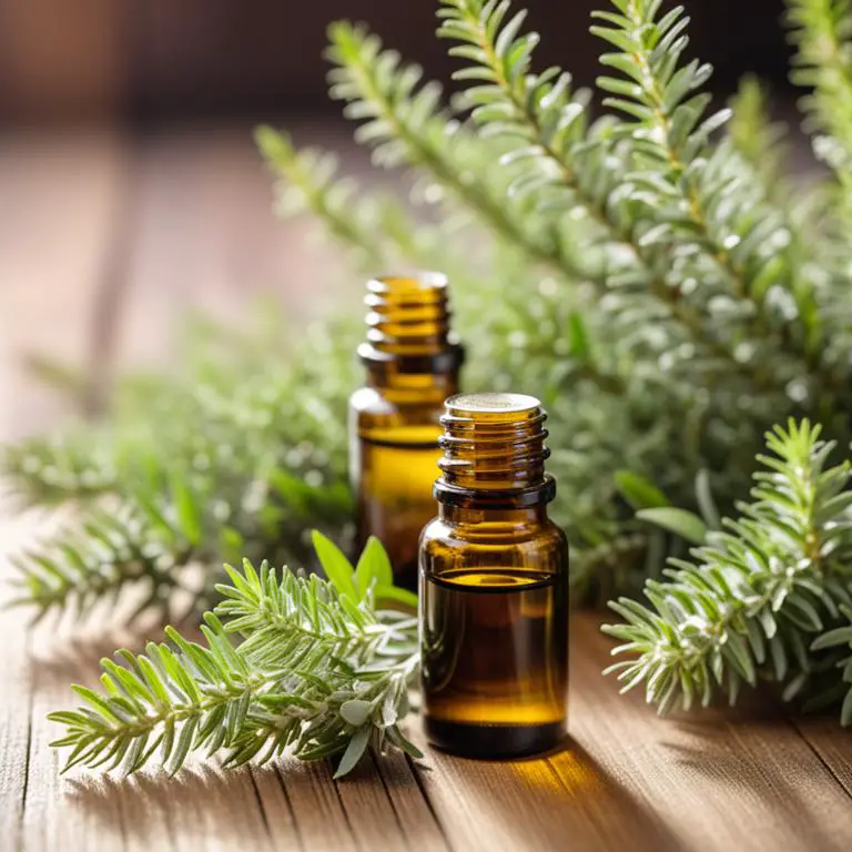 essential oil made with Melaleuca alternifolia