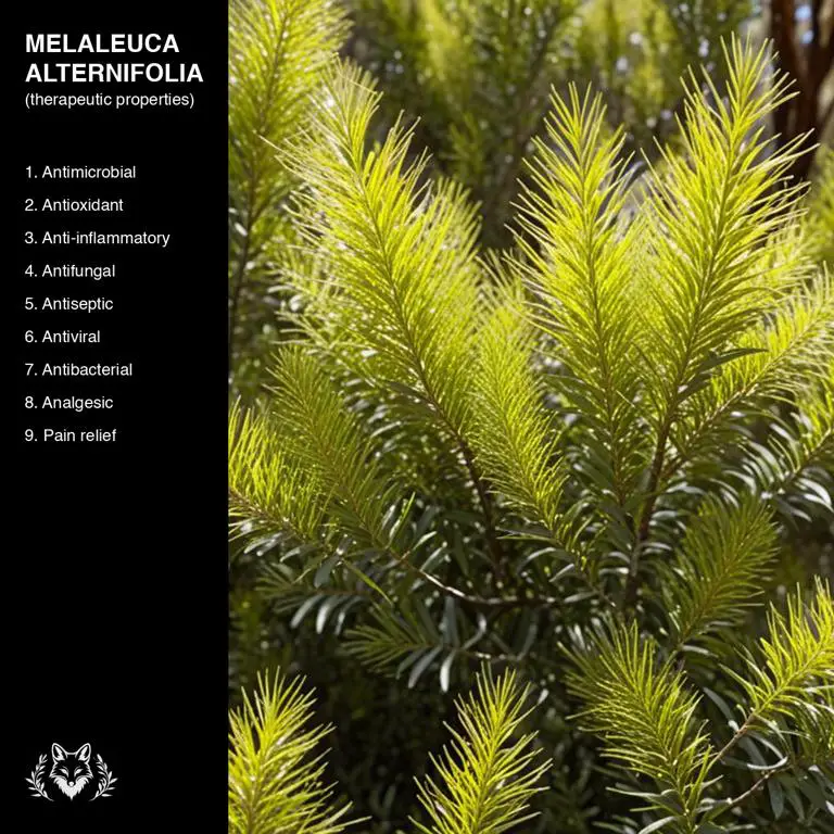 properties of Melaleuca alternifolia