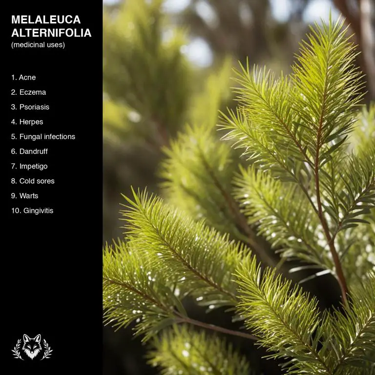 uses of Melaleuca alternifolia