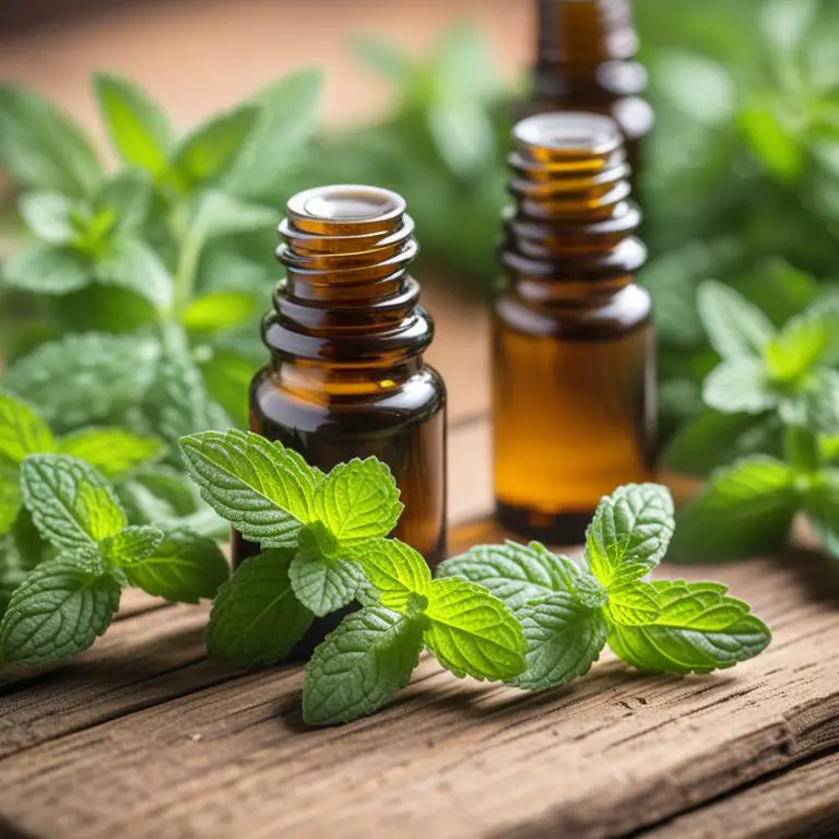 essential oil made with Mentha x piperita