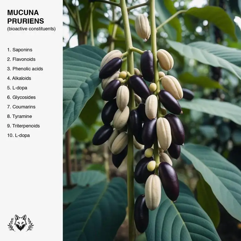 constituents of Mucuna pruriens