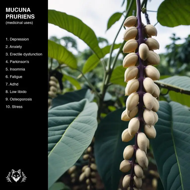 uses of Mucuna pruriens