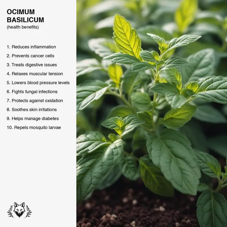 benefits of Ocimum basilicum