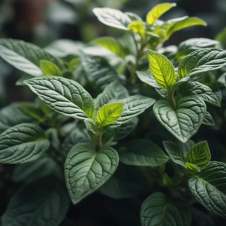 Ocimum sanctum plant