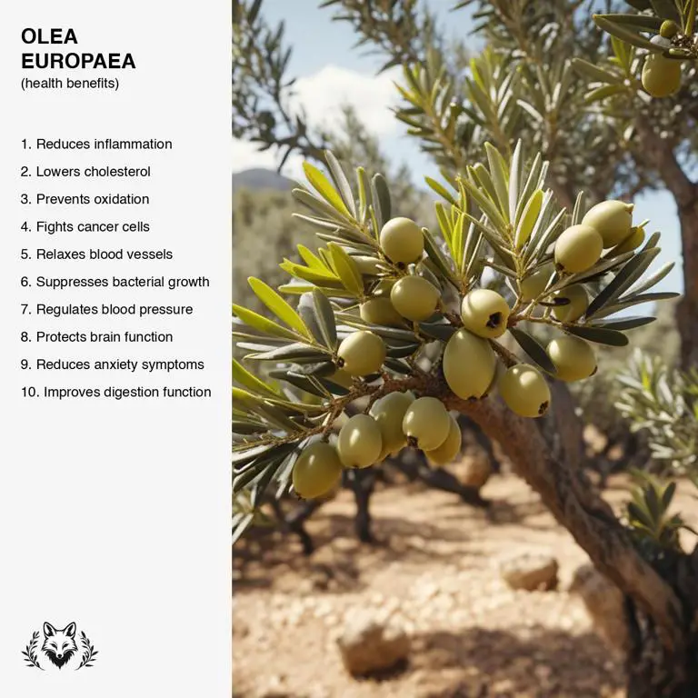 benefits of Olea europaea