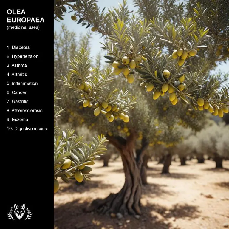 uses of Olea europaea