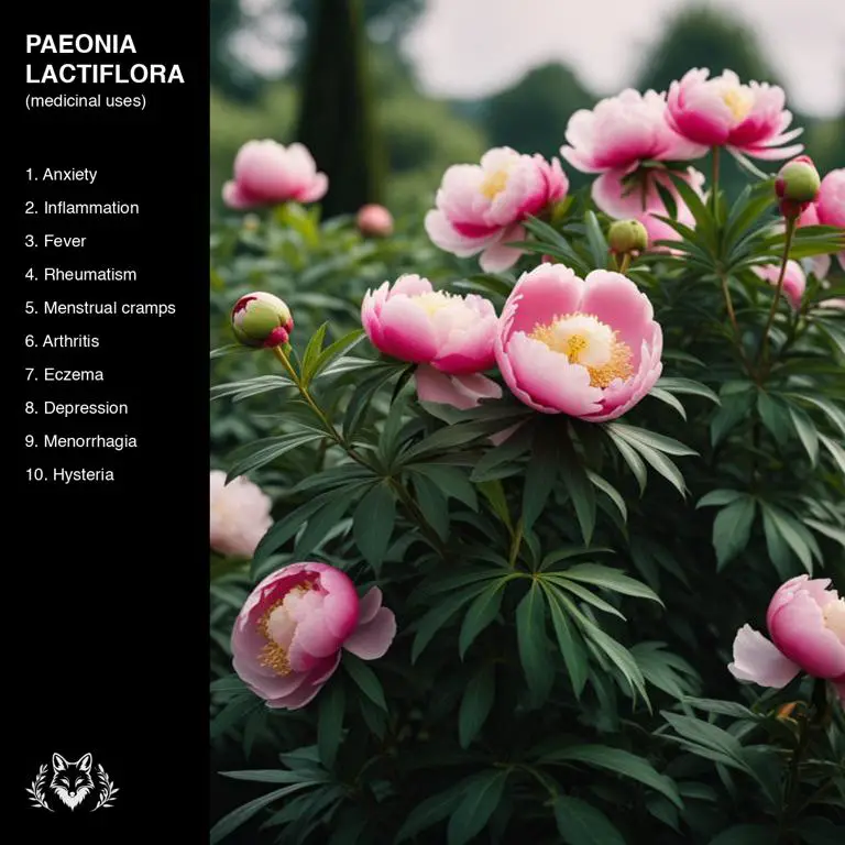 uses of Paeonia lactiflora