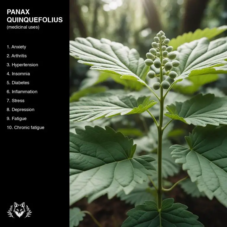 uses of Panax quinquefolius