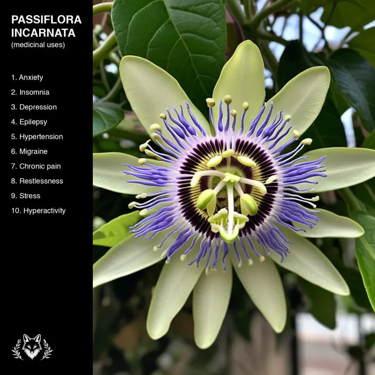 uses of Passiflora incarnata