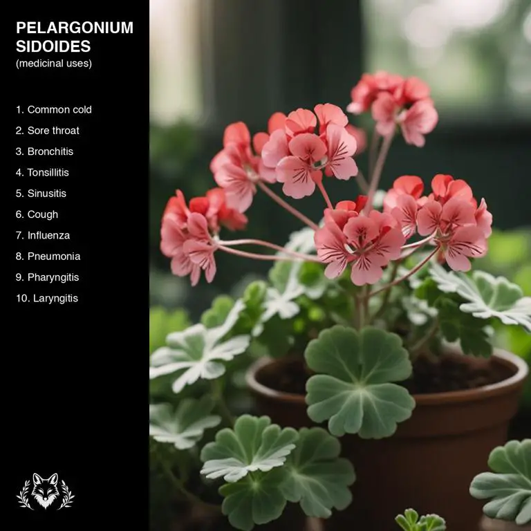 uses of Pelargonium sidoides