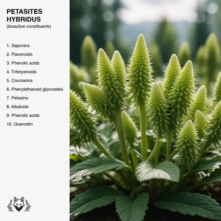 constituents of Petasites hybridus