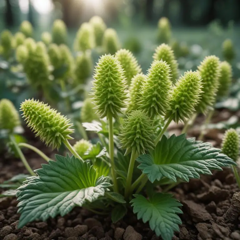 Petasites hybridus plant