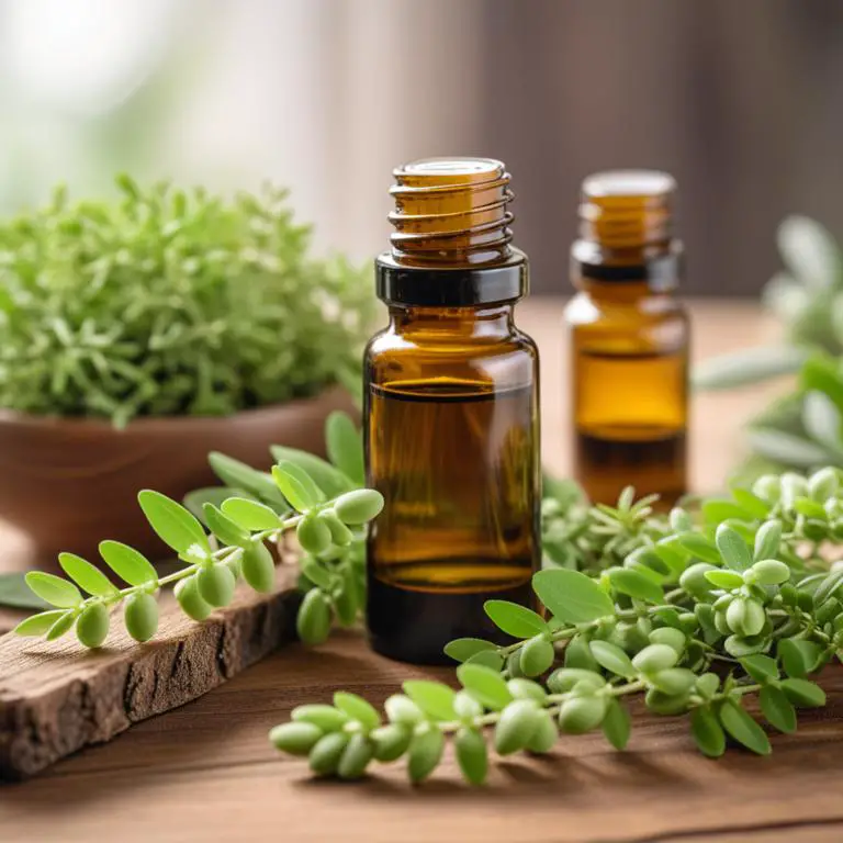 essential oil made with Phyllanthus niruri