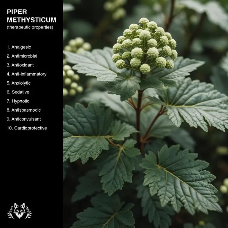 properties of Piper methysticum