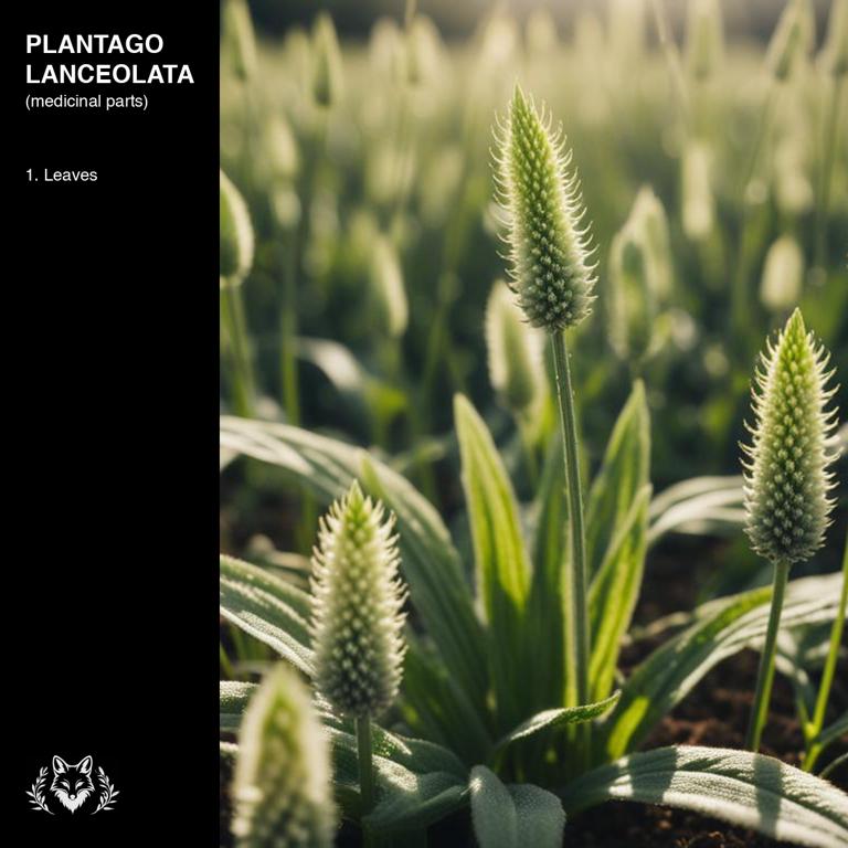 parts of Plantago lanceolata