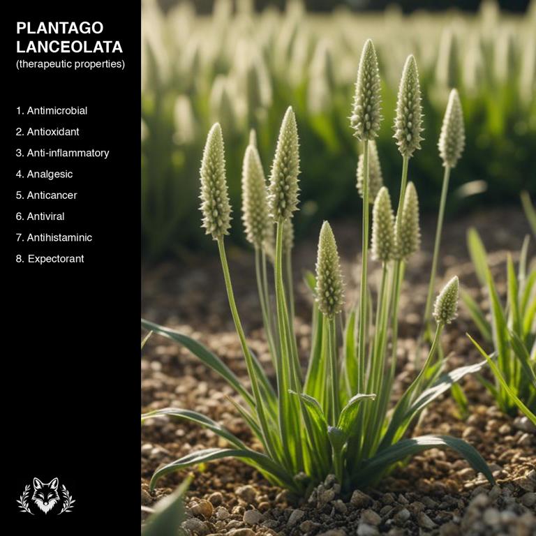 properties of Plantago lanceolata