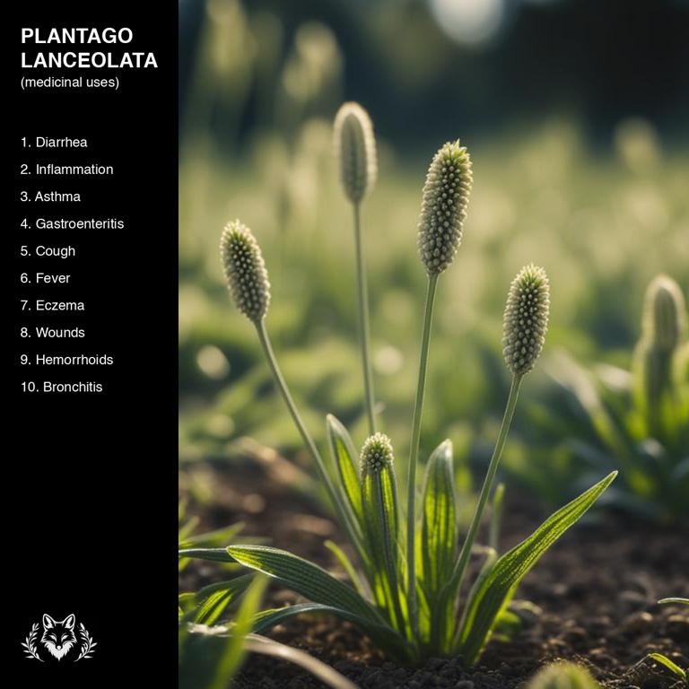 uses of Plantago lanceolata