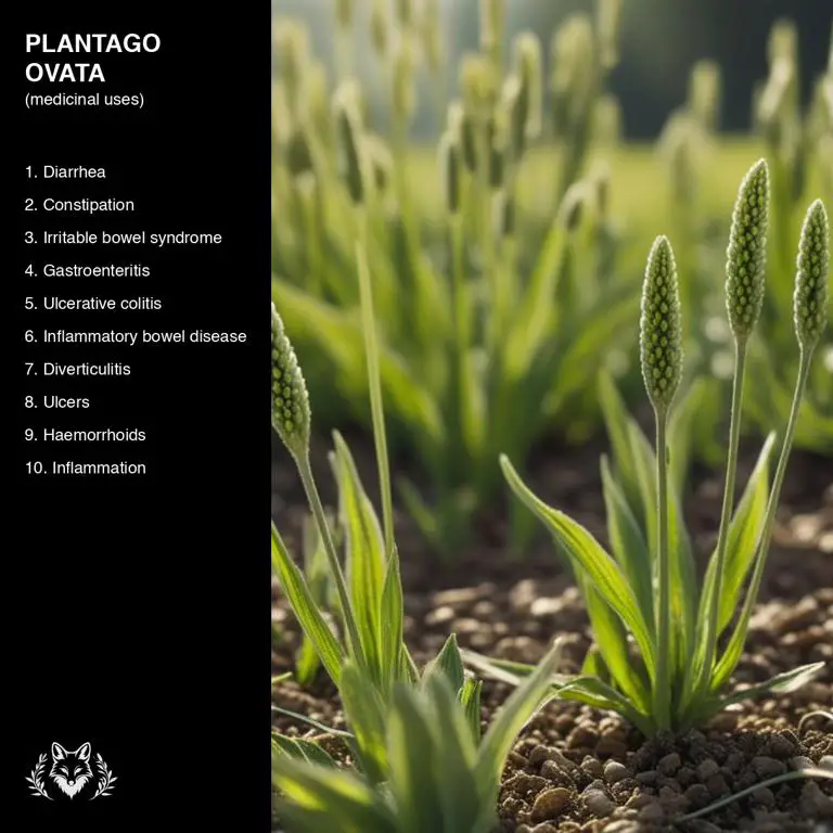 uses of Plantago ovata