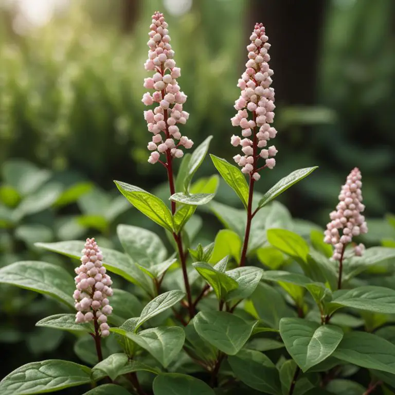 Polygonum multiflorum plant