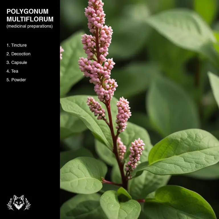 preparations of Polygonum multiflorum