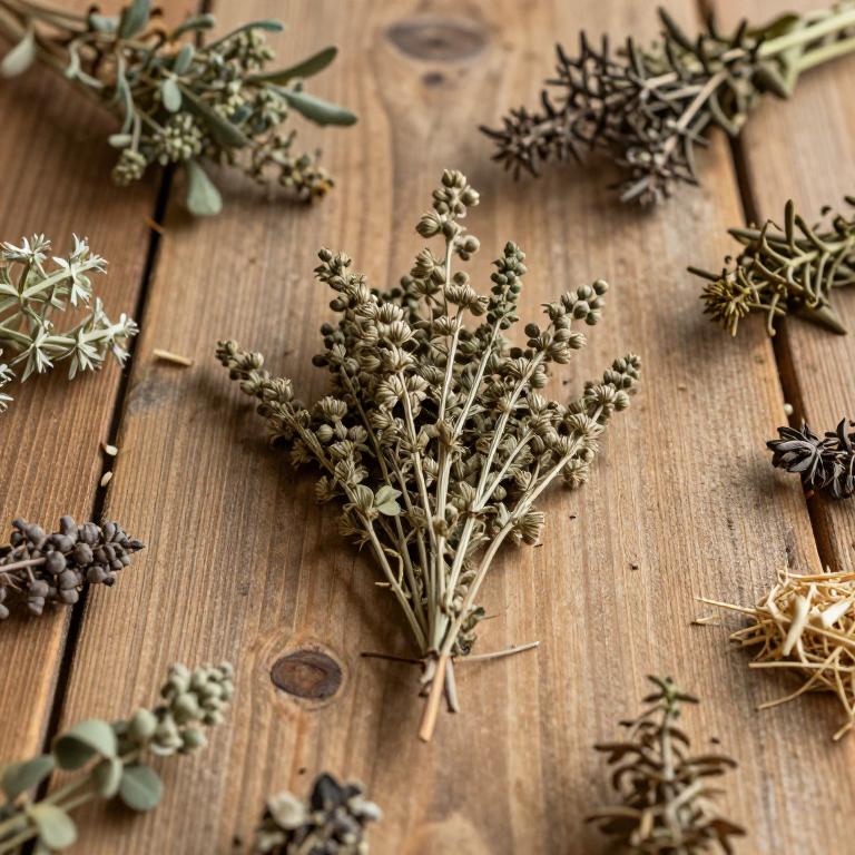 herbal New England Aster