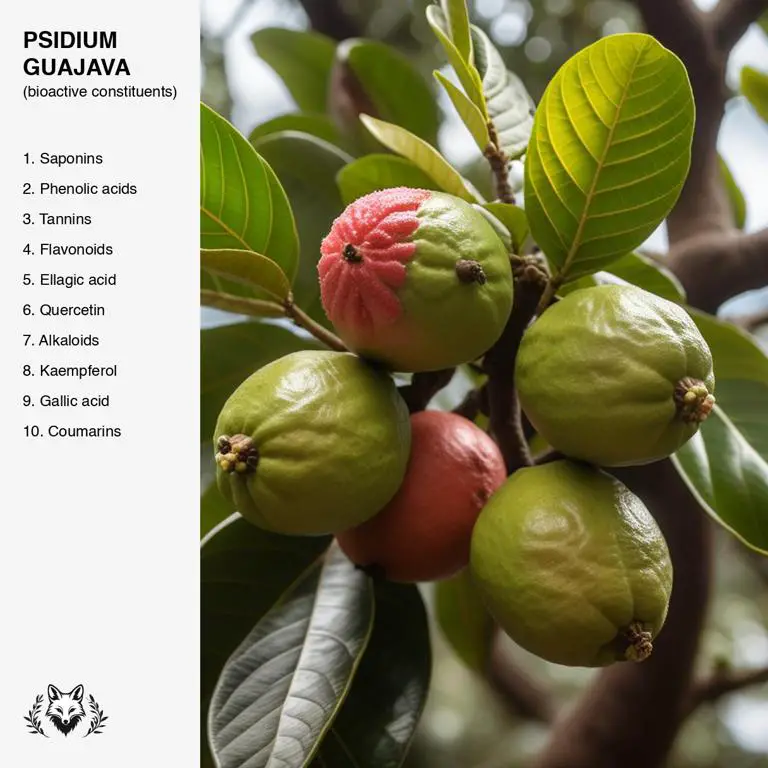 constituents of Psidium guajava