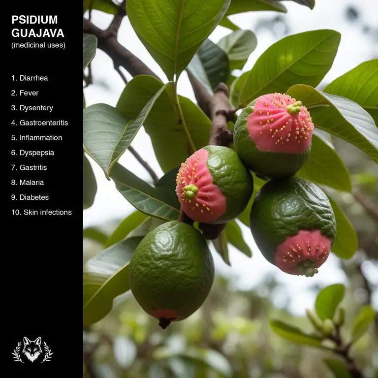 uses of Psidium guajava