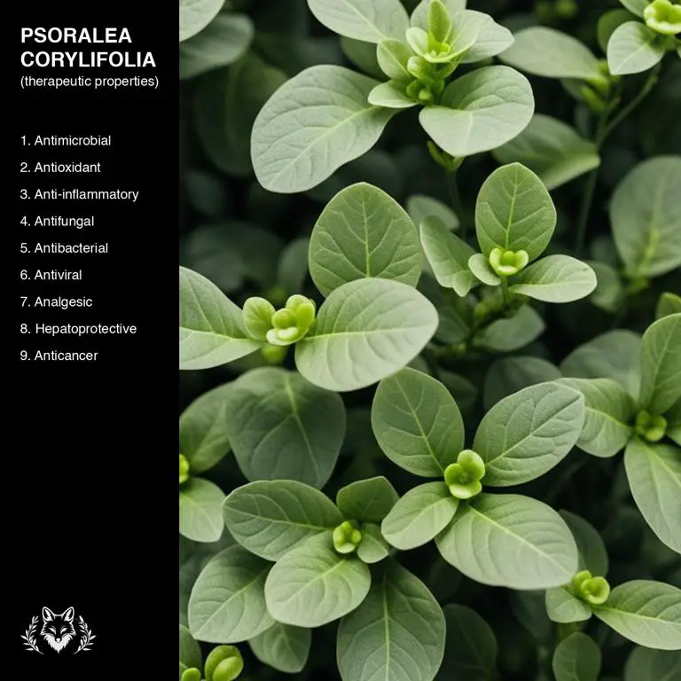 properties of Psoralea corylifolia