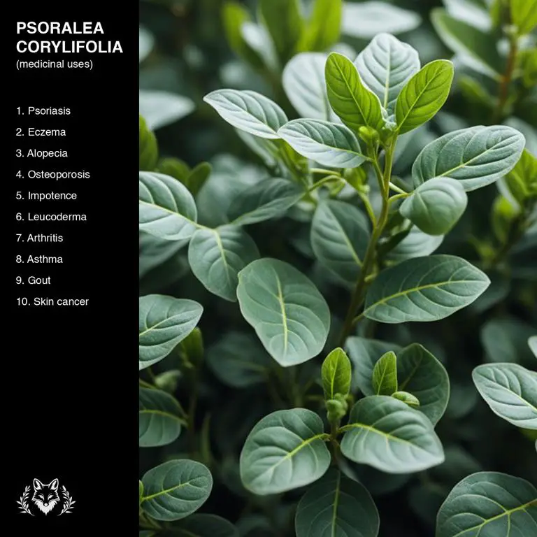 uses of Psoralea corylifolia