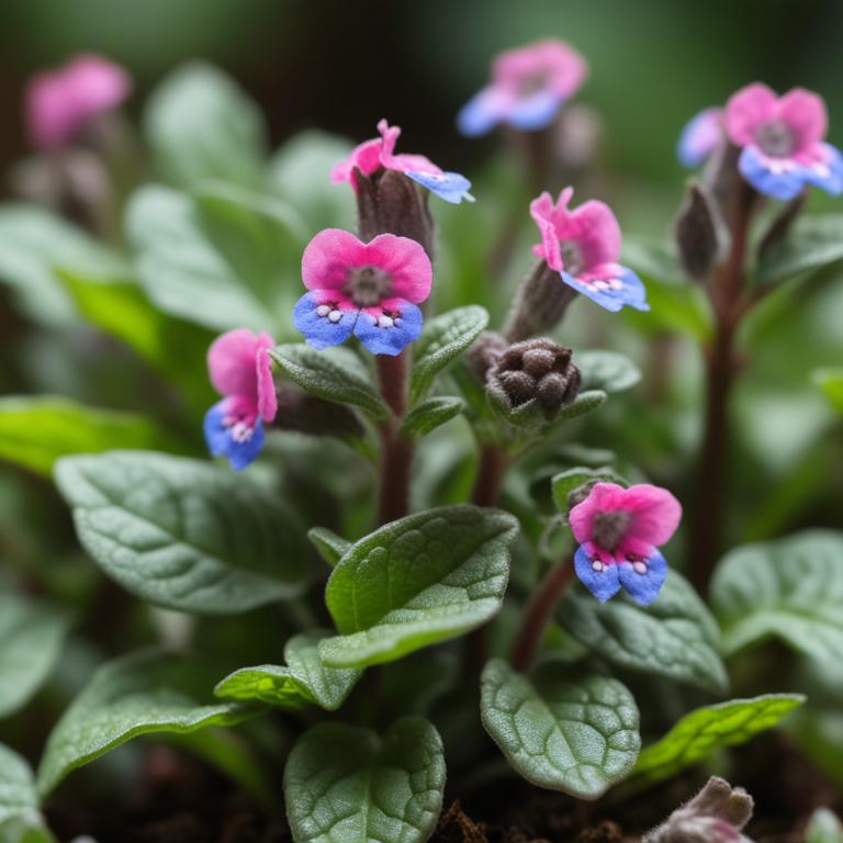 Pulmonaria officinalis plant