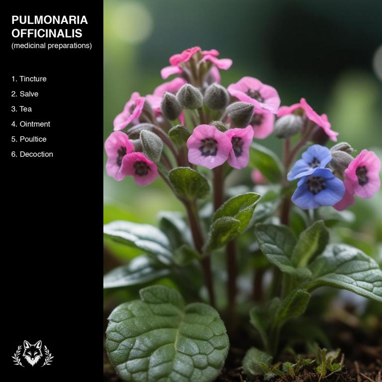 preparations of Pulmonaria officinalis