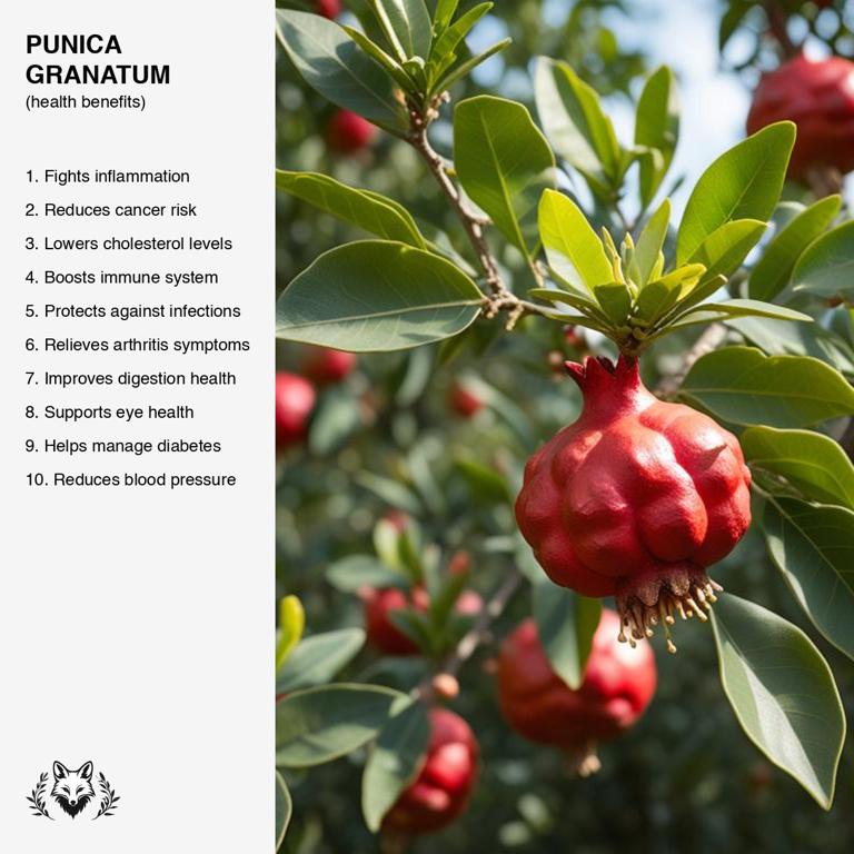 benefits of Punica granatum