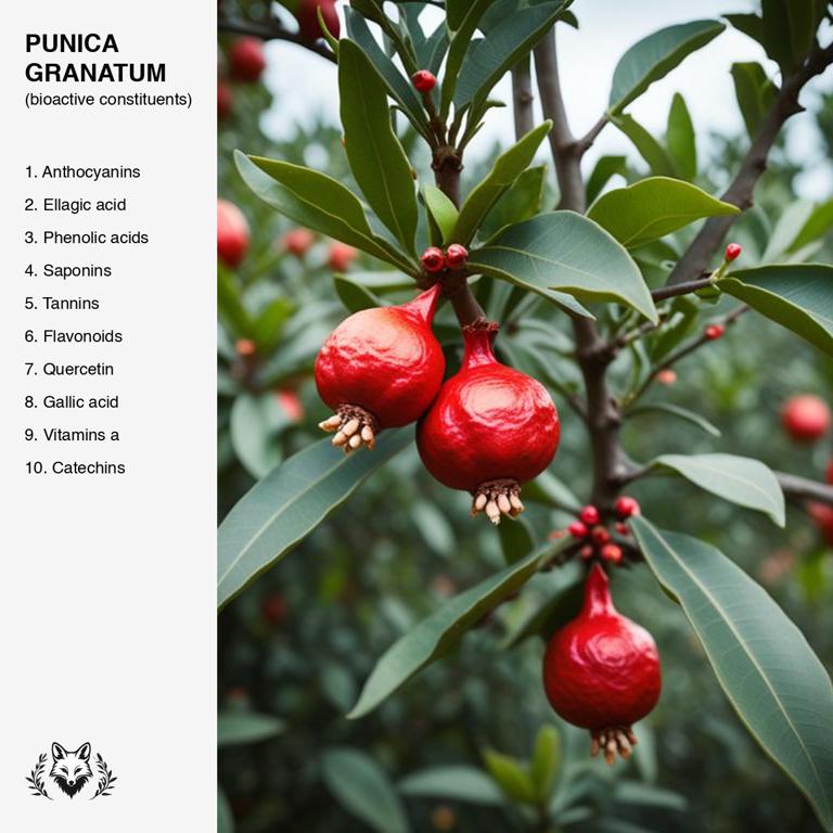 constituents of Punica granatum