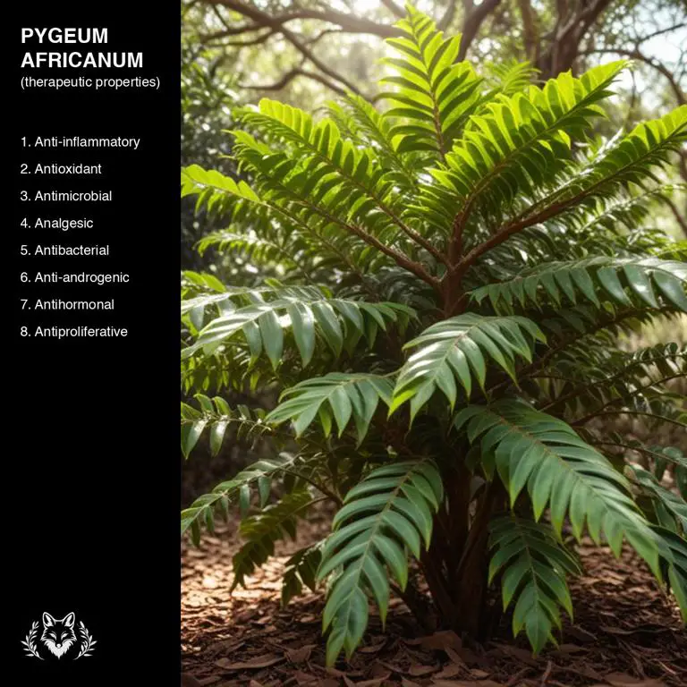 properties of Pygeum africanum