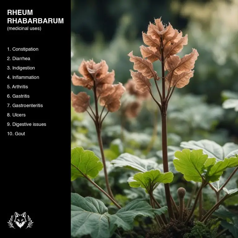 uses of Rheum rhabarbarum