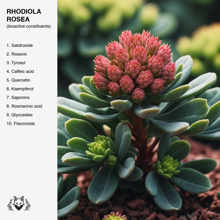 constituents of Rhodiola rosea