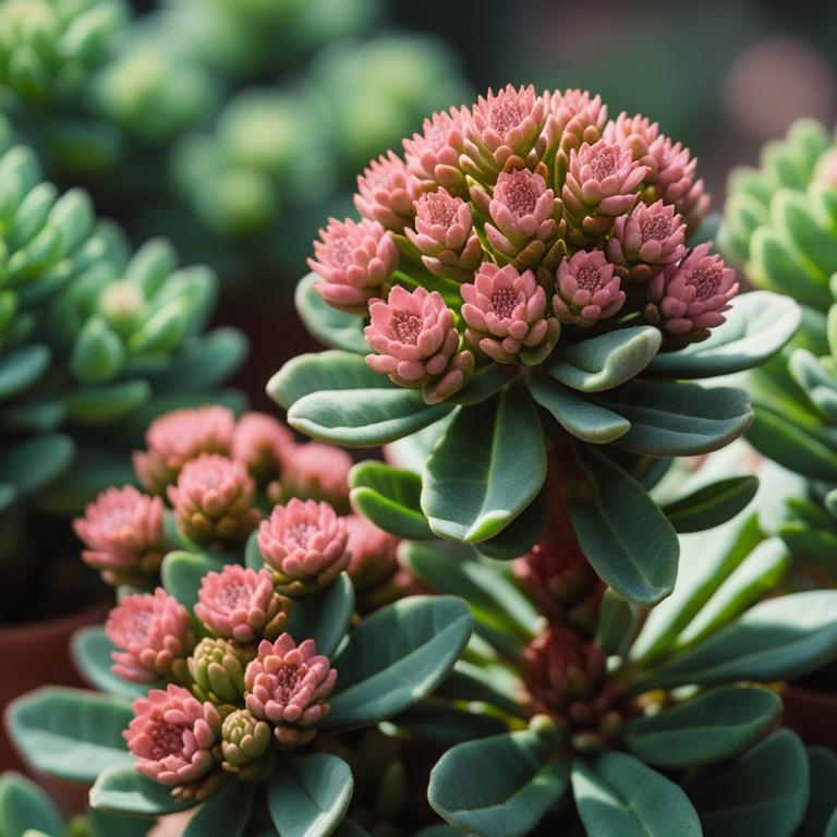 Rhodiola rosea plant