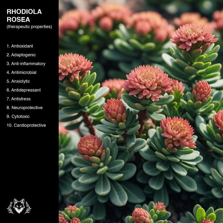 properties of Rhodiola rosea