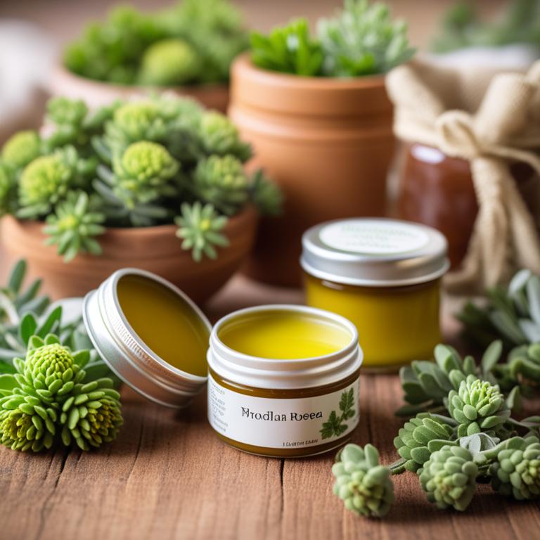 salve made with Rhodiola rosea