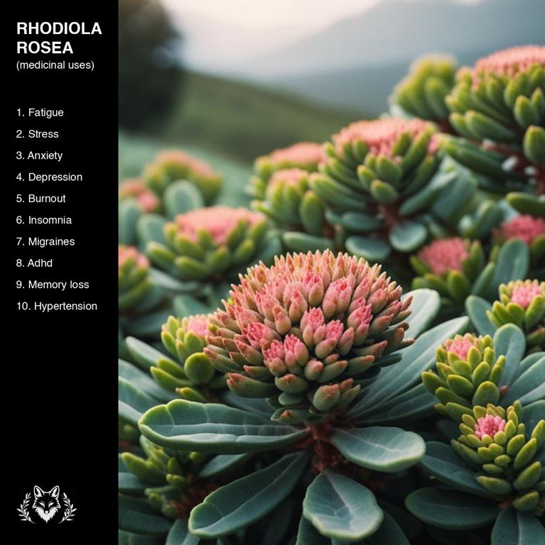 uses of Rhodiola rosea