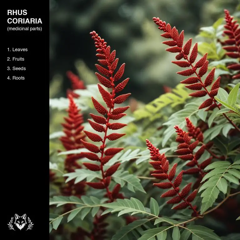 parts of Rhus coriaria