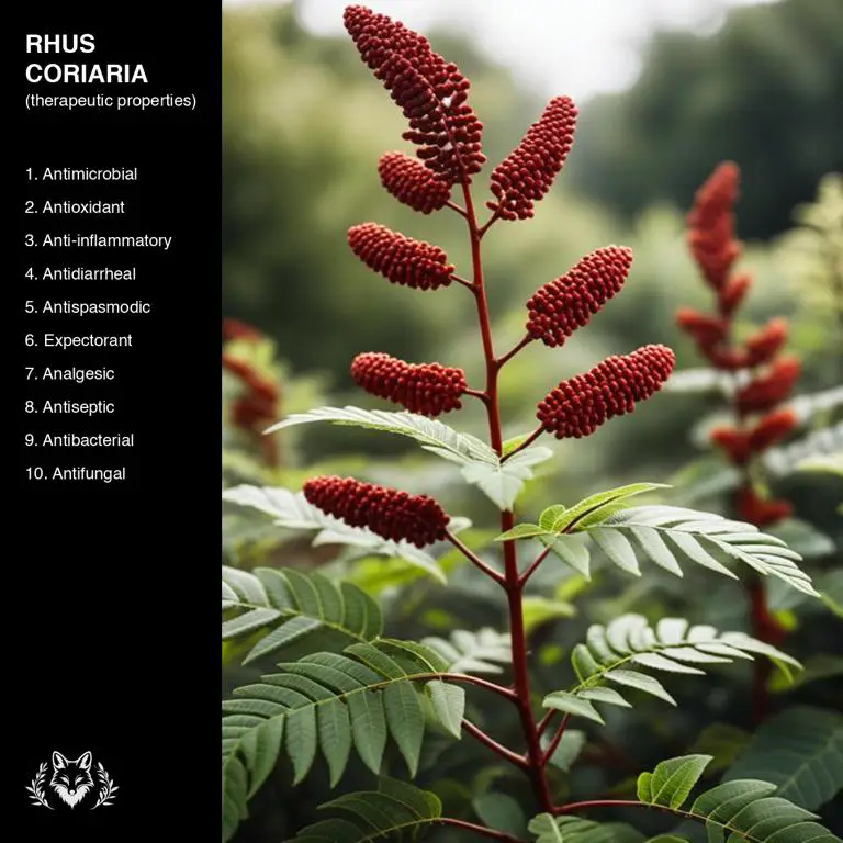 properties of Rhus coriaria