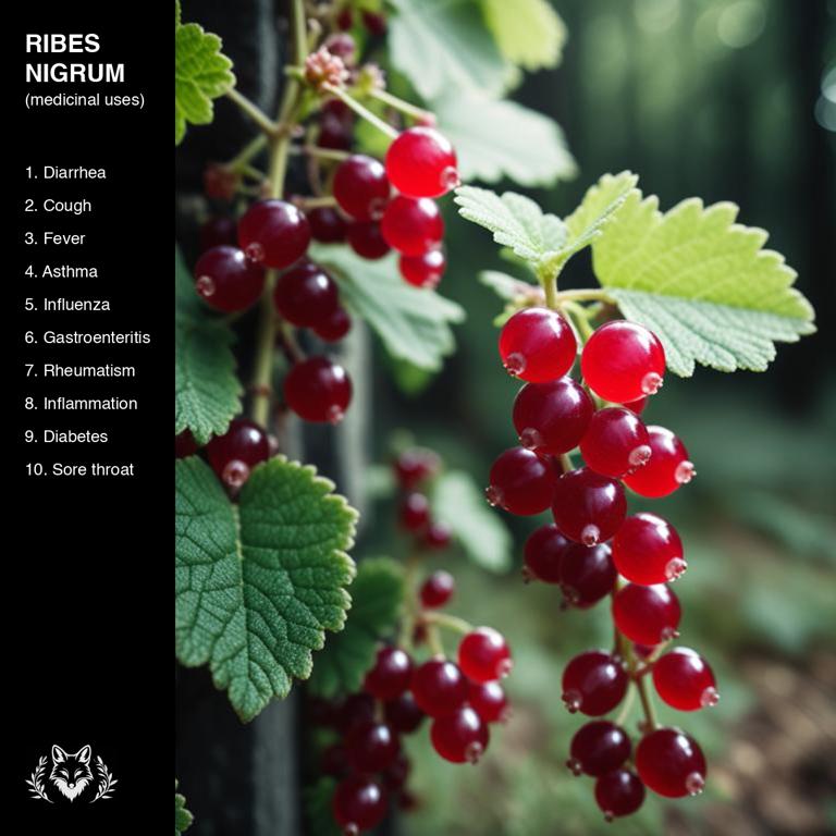 uses of Ribes nigrum