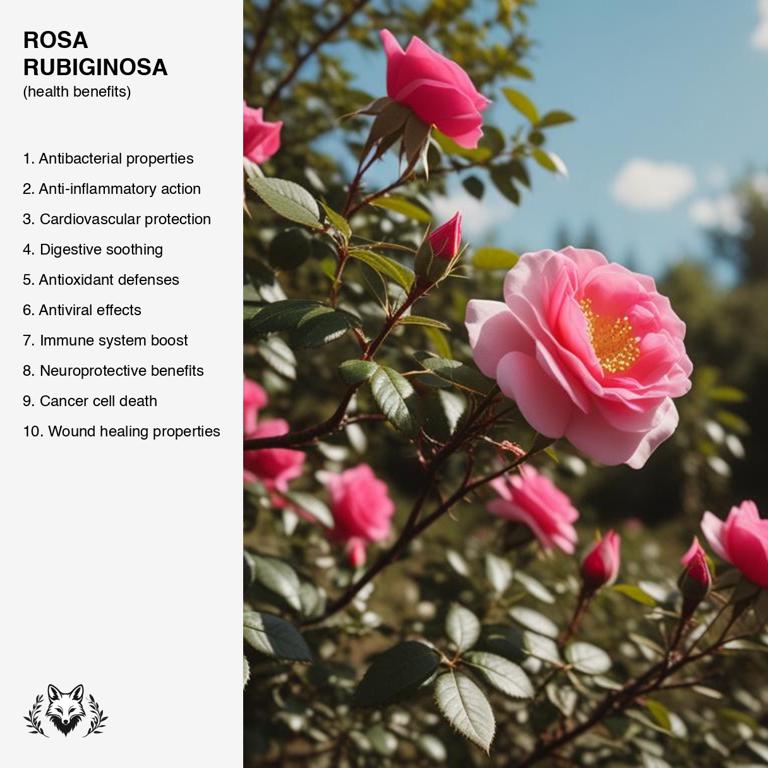 benefits of Rosa rubiginosa