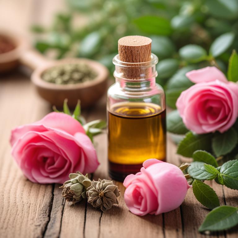 essential oil made with Rosa rubiginosa