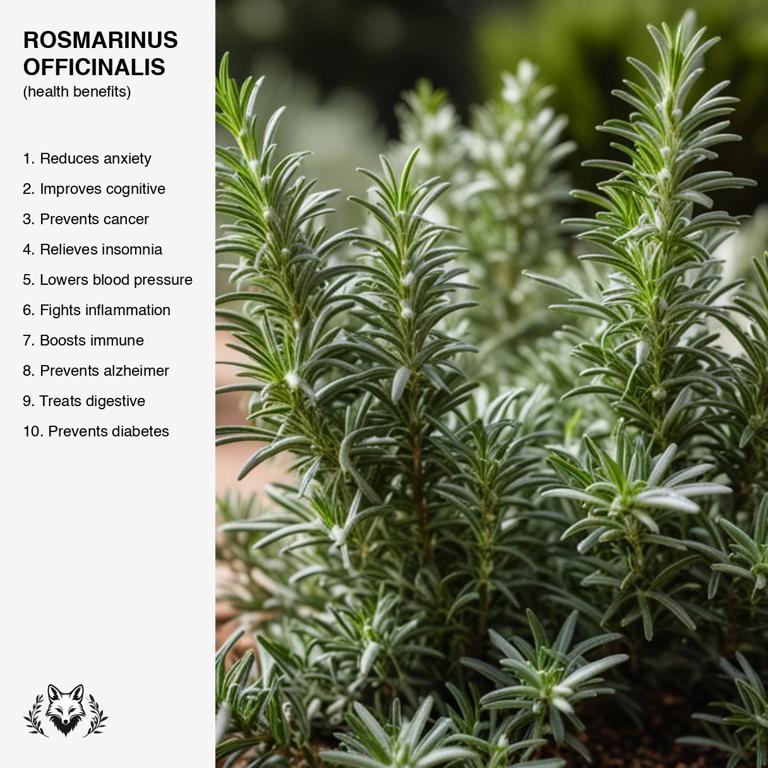 benefits of Rosmarinus officinalis