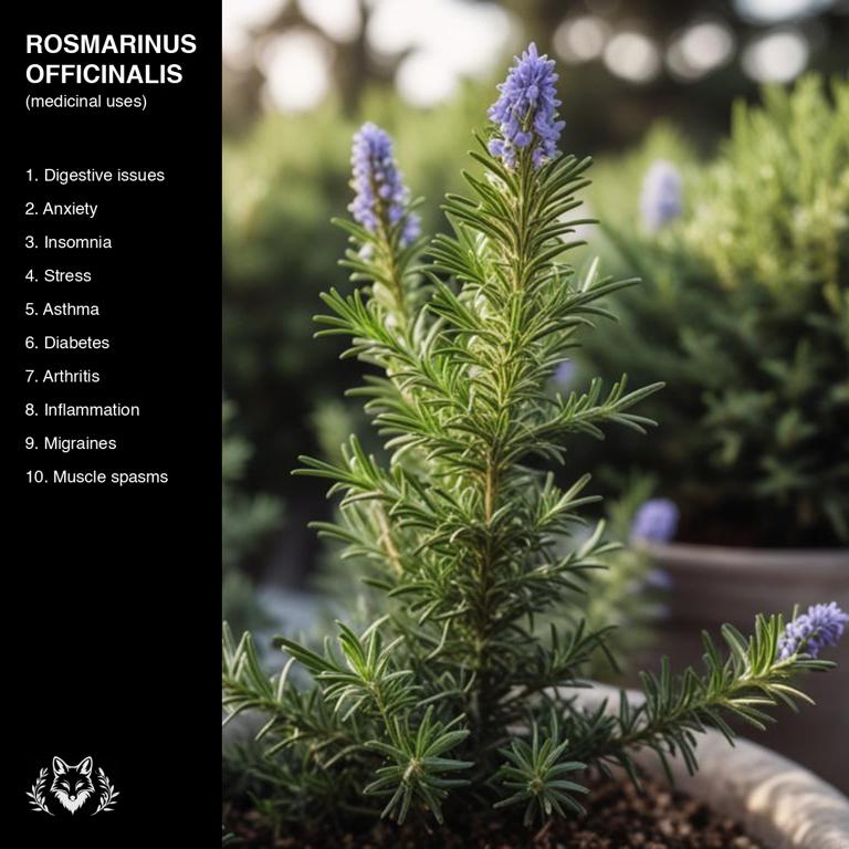 uses of Rosmarinus officinalis