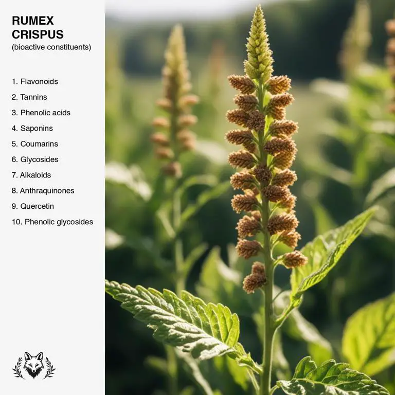 constituents of Rumex crispus